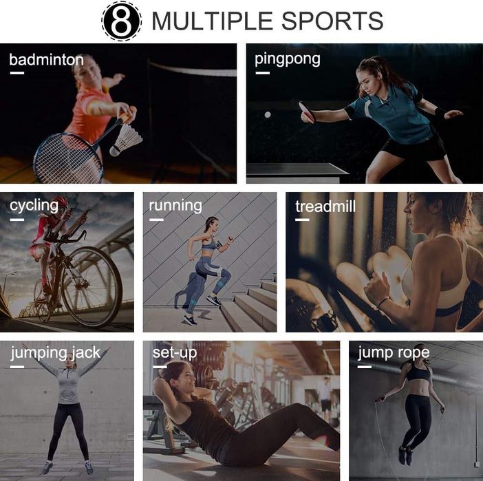 Ceas bratara fitness tracker WOWGO,sigilat