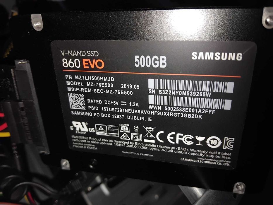 Компютър i7-8700K/32GB RAM/2TB HDD/500GB SSD/GeForce GT 730