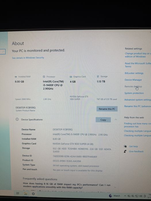 Vand calculator PC