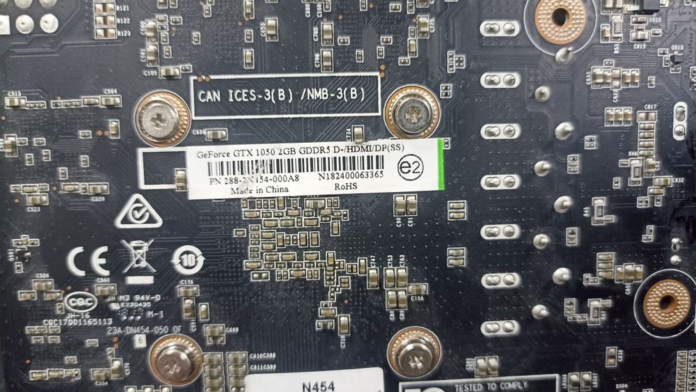 GeForce GTX 1050 2GB — компактная видеокарта