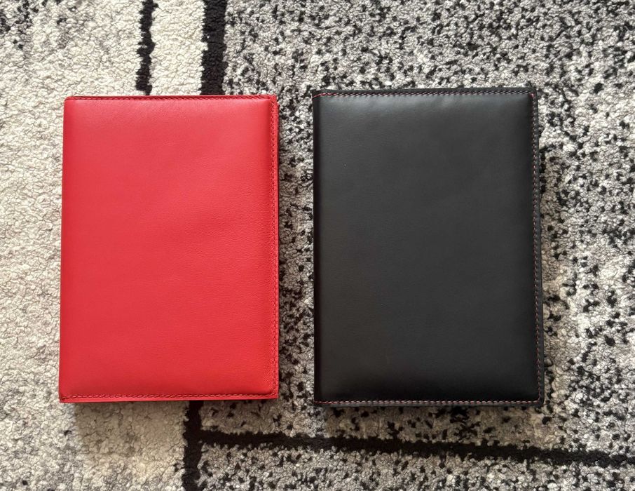 Agenda cu coperta din piele naturala de vitel