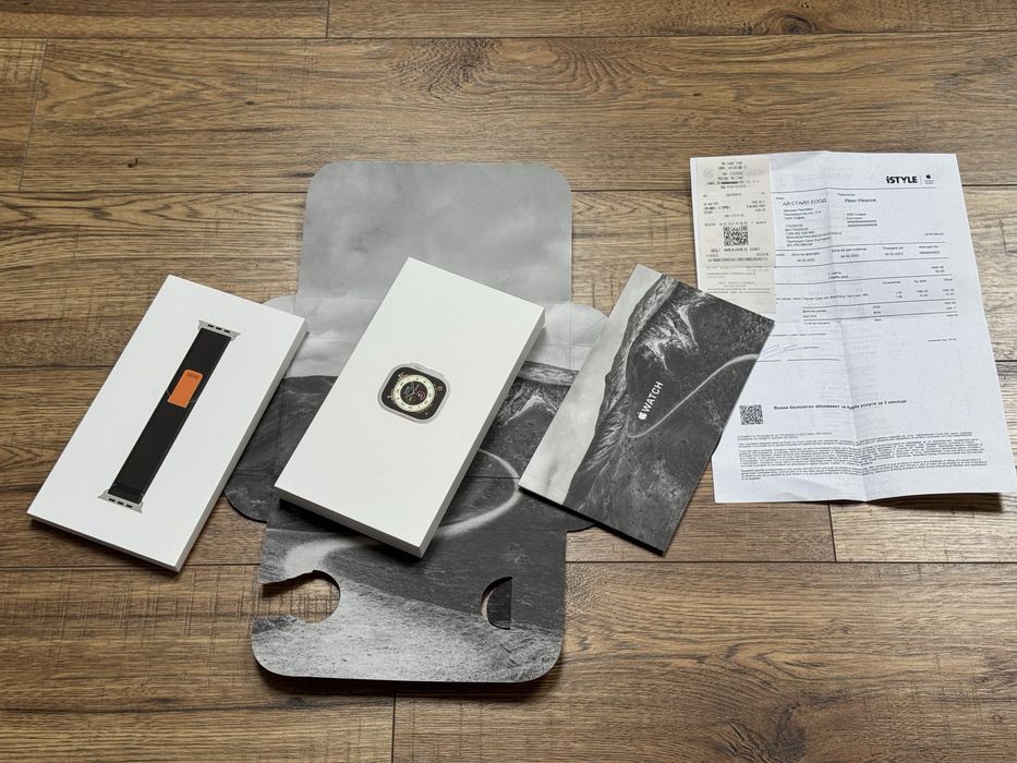 Apple Watch Ultra 49mm Titanium + Cellular Гаранция