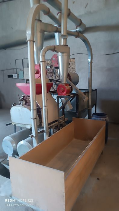 UN TEGIRMON , un xoroz , 50 talik , tozalagich, moyka , val , nori