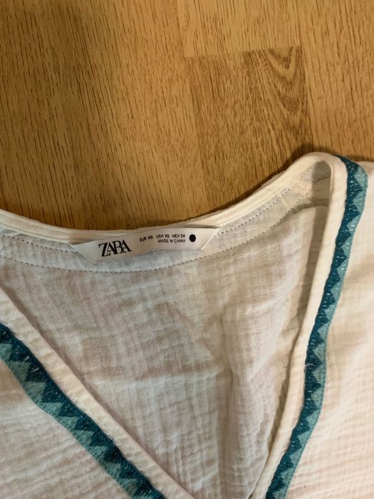 Рокля Zara с бродерии