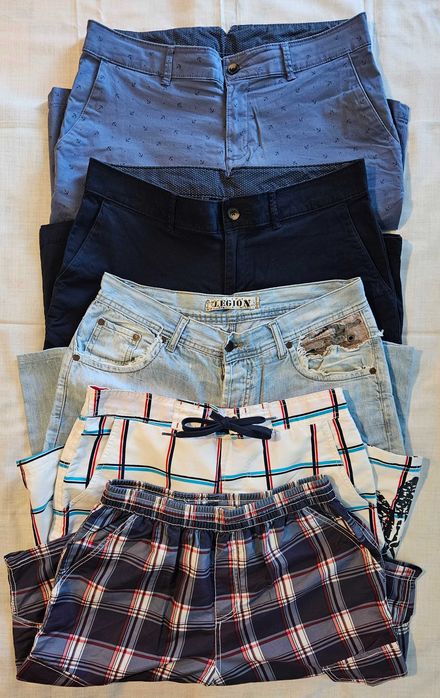 Lot 5 perechi pantaloni scurti