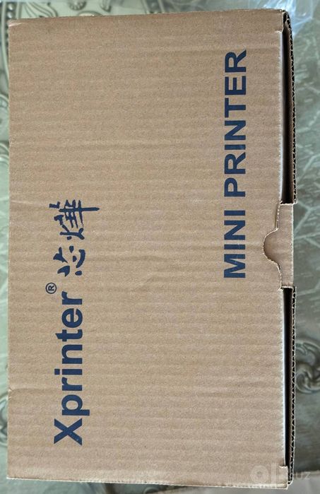 X printer kod va etketka uchun