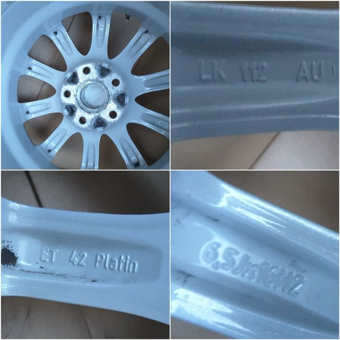 jante aliaj 16; 5x112; Vw Passat b5, b6, b7, b8, Golf 5, 6, 7, Caddy
