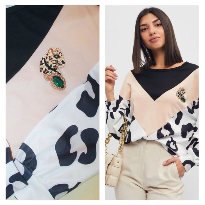 Броши ручной работы