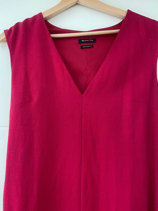 Rochie Fuchsia Massimo Dutti