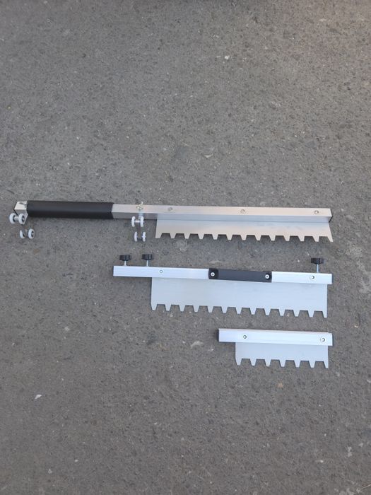 Телескопична рейка  за полагане на лепило/замазка плочки фаянс т