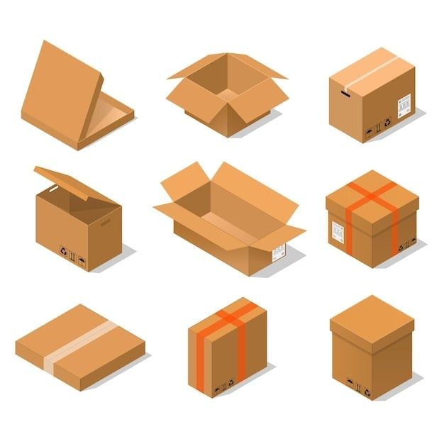 Гофро коробка для перевозки вещей