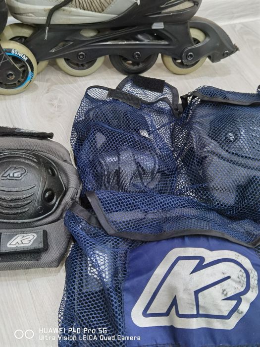 Ролер Авес 7  с предпазителни протектори К2