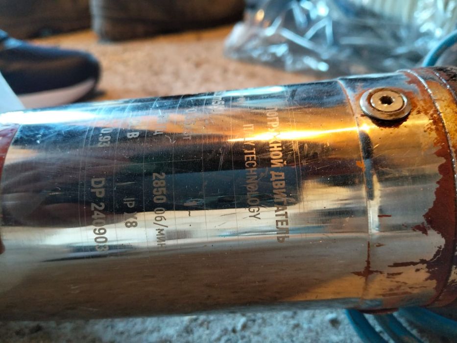 Глубинный насос в хорошем состоянии