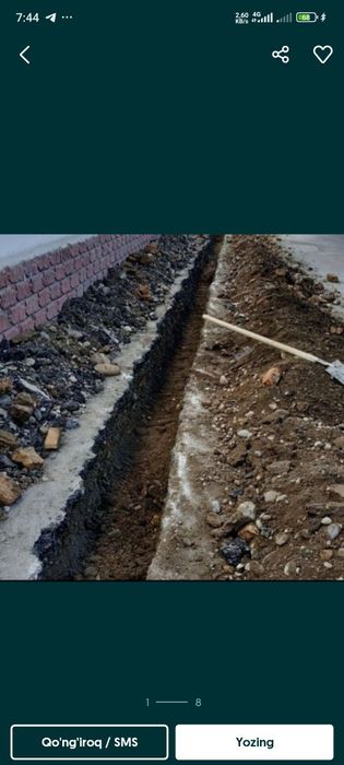 Urachi ura tiransha tunel qaziymiz Toshkent boʻylab