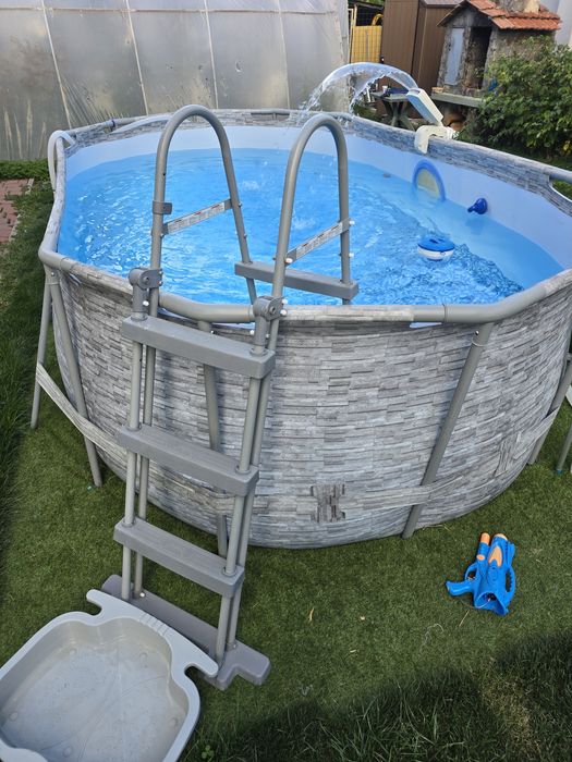 Piscină Bestway power steal 4.27x2.504.27X2.50 cu  multe accesorii