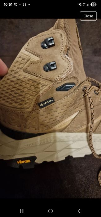 Ghete Hoka Anacapa Mid Gtx maro-negru 41-41.5 noi