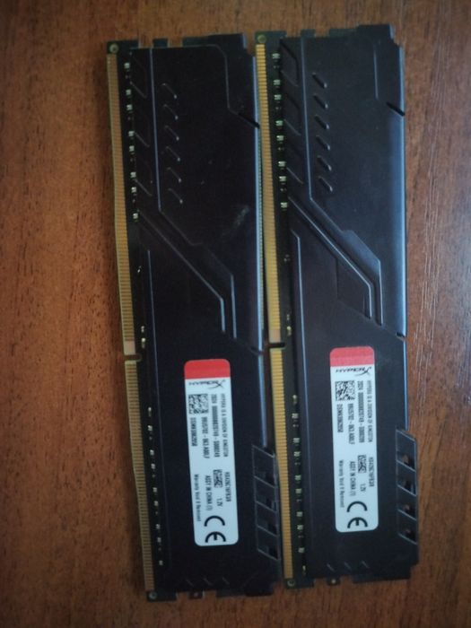 HyperX, DDR4, 16GB, 2x8GB