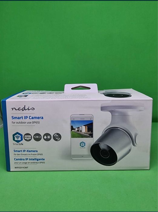 Camera de supraveghere pentru exterior, wifi, Nedis, noua