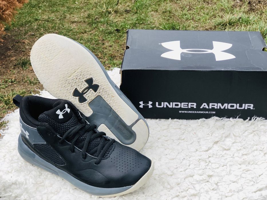 Adidasi baiat UNDER ARMOUR-marimea 37-38,int24cm,ca piele Salomon,GEOX