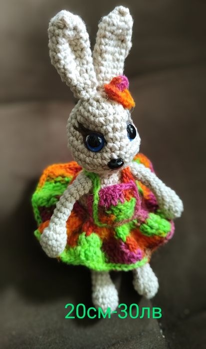 Ръчно изплетени шапки ,играчки и аксесоари.