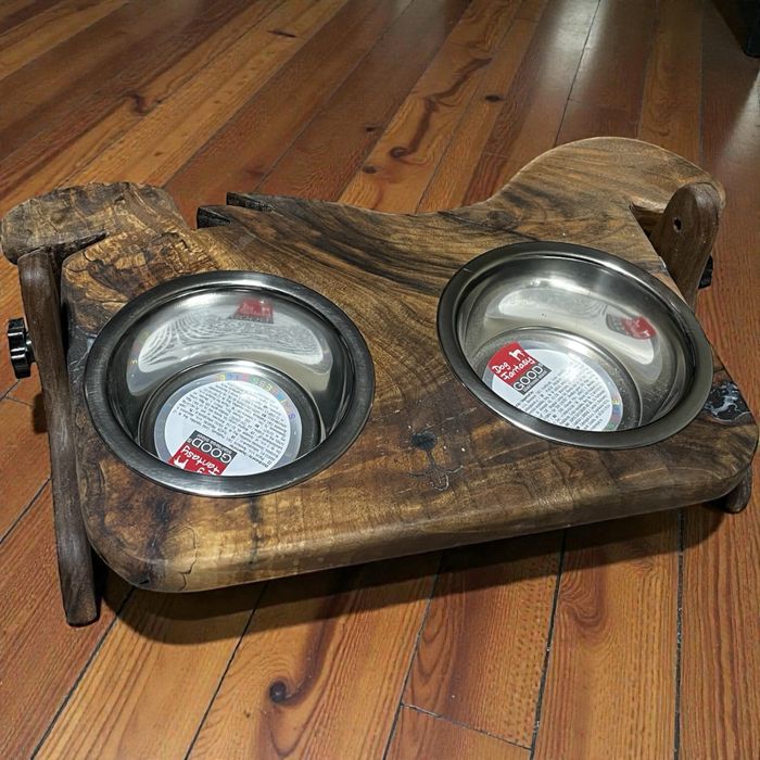 Уникални ръчно изработени поставки за купички с регулираша се височина