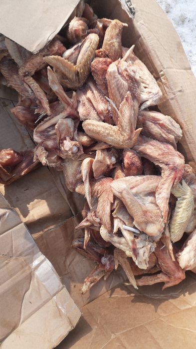 Куриные крылышки шейки для собак