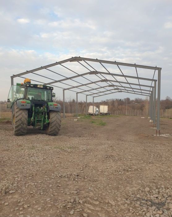 Vând hala metalica 10x20 din profile i 160 la promoție