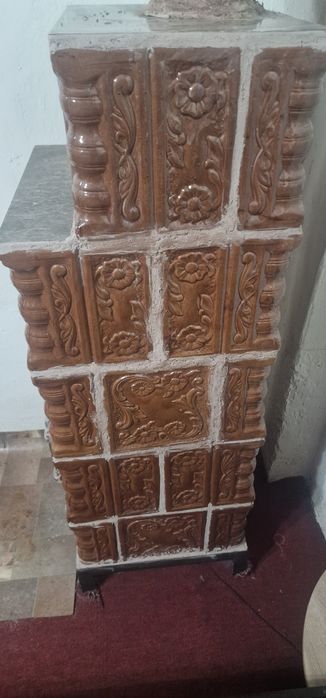 Soba teracota cu cos