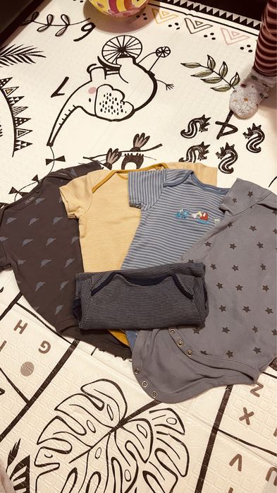 Боди с къс ръкав Next 9-12м