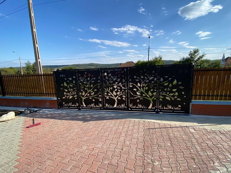 Porti debitate porti personalizate gard fier