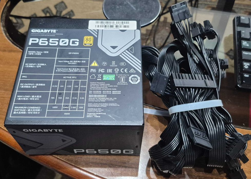 Sursă PC Gigabyte P650G 650W 80 Plus Gold – ca nouă