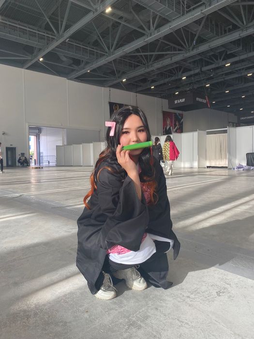 Косплей Незуко из крд