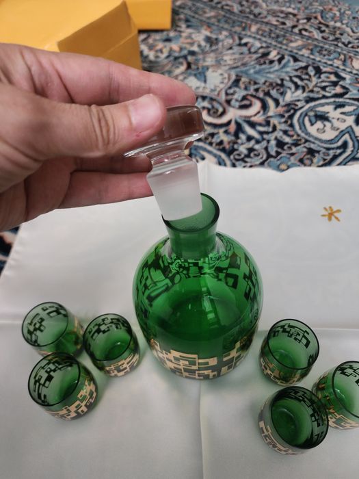 Графин со стаканчиками Богемия