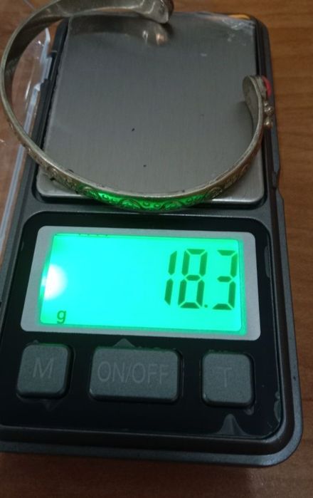 Браслет серебряный без пробы