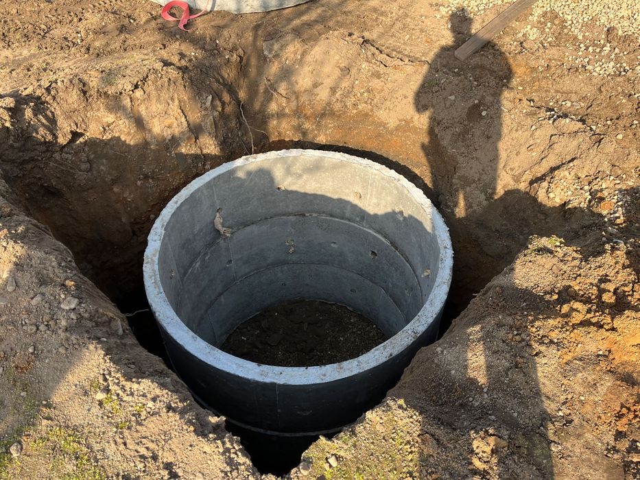 Услуги с мини багер и самосвал