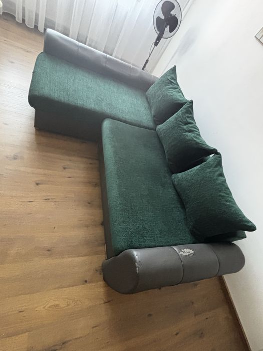 Vand Colțar verde inchis