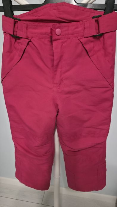 Pantaloni de schi fetite, marimea 110 (5, 6 ani), roz