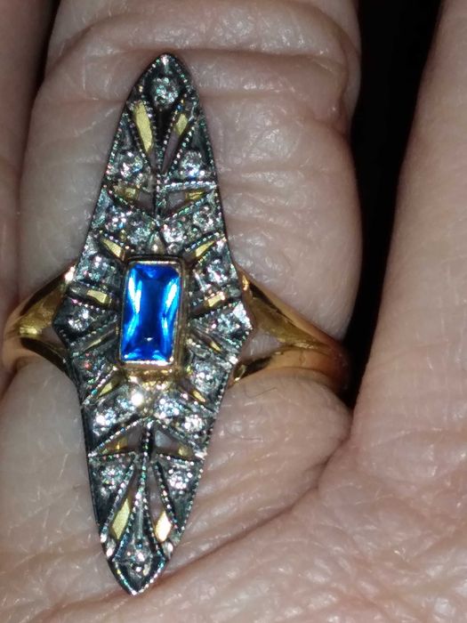 Кольцо 750 пробы. Советское