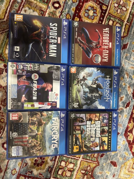Диски на PS4 slim