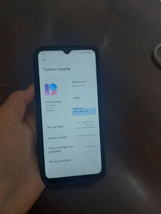 Redmi 9C NFC sotiladi
