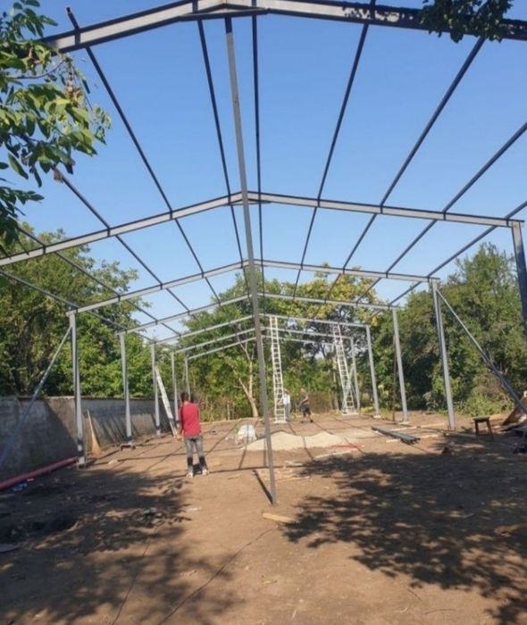 Vand hala metalica structura metalica spalatori auto service auto hala accept și variante auto