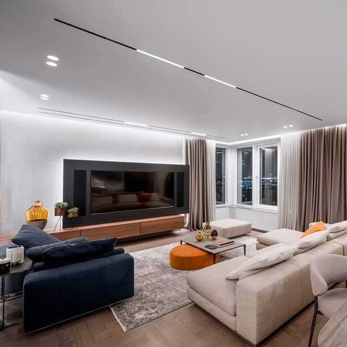 Натяжные потолки любой сложности