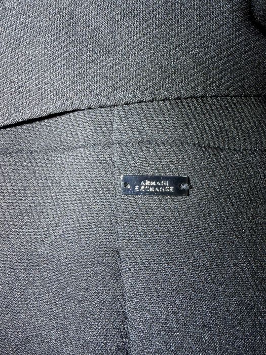 A|X Armani Exchange – луксозна черна миди пола с висока талия и колан