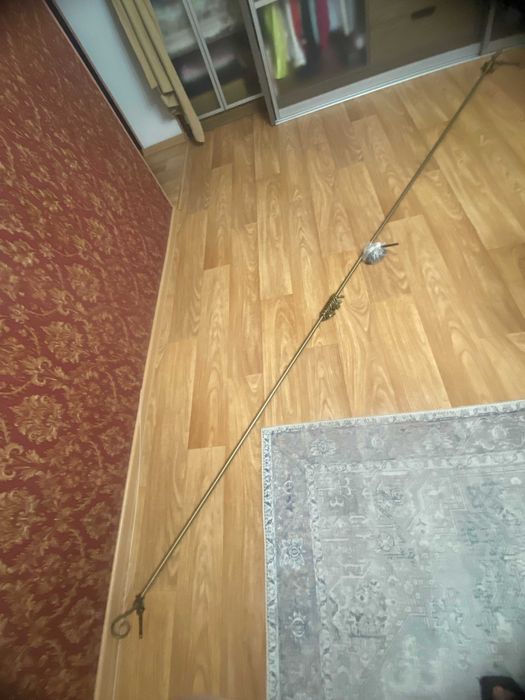 Гардина железная 3.5 м, б\у