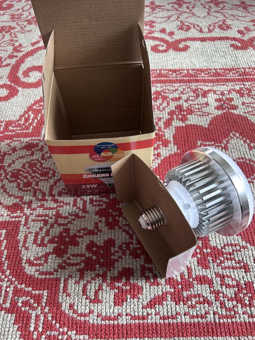 LED фотографска лампа за софтбокс – 25W, 5200K, CRI >96