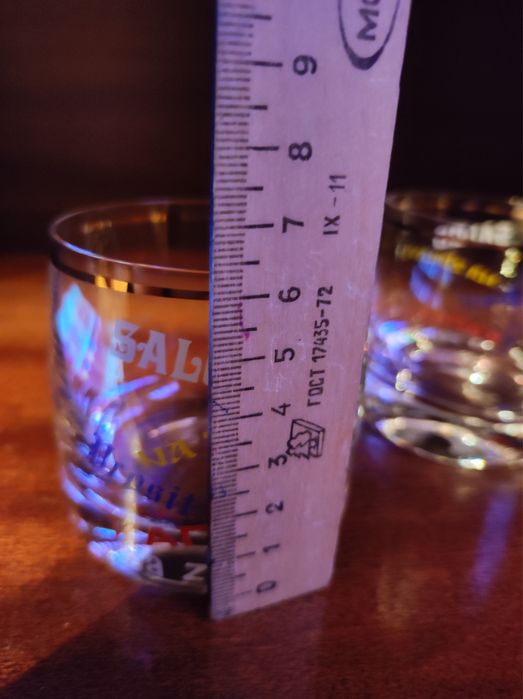 Рюмки 6 шт , высота 6,5