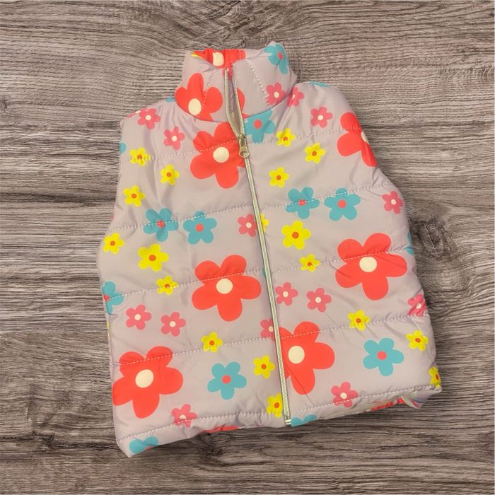 Жълт комплект с грейка за момиче 1-4 год.