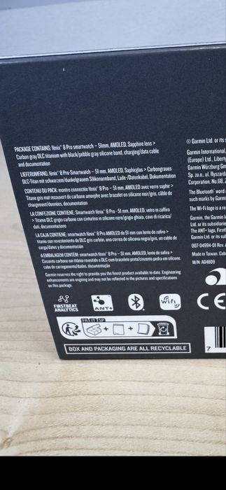 Garmin Fenix 8 Pro LTE 51 m- Amoled, titanium, sapphire - nou