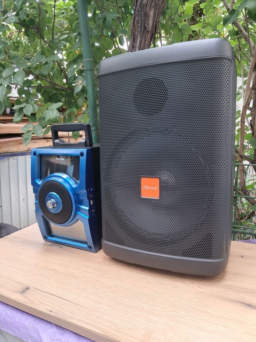 Boxă Bluetooth (12Inch) Microfon Wireless Telecomandă