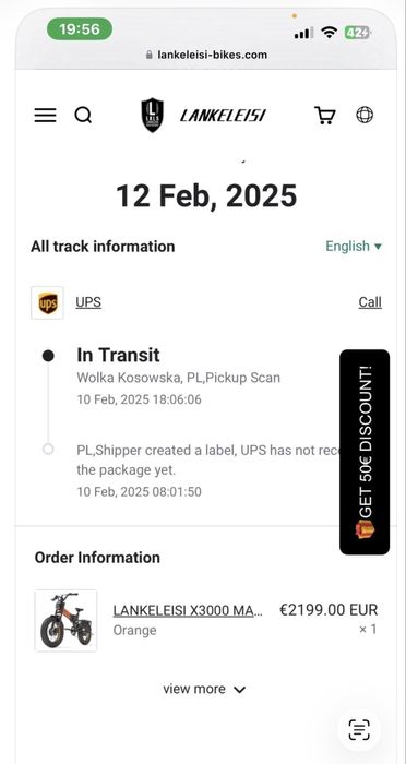 Bicicleta electrica Lankeleisi X3000 Max